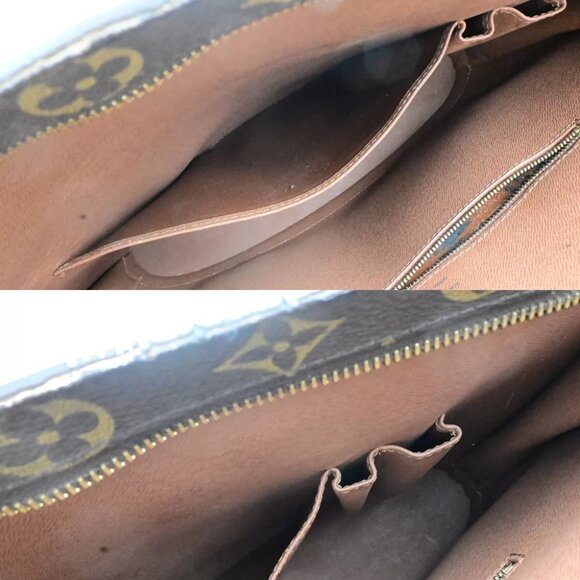 LOUIS VUITTON BABYLONE Shoulder Bag Monogram Leather Brown France - Picture 11 of 14